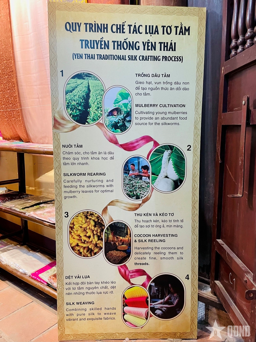 Lụa Việt tỏa sáng trong không gian di sản