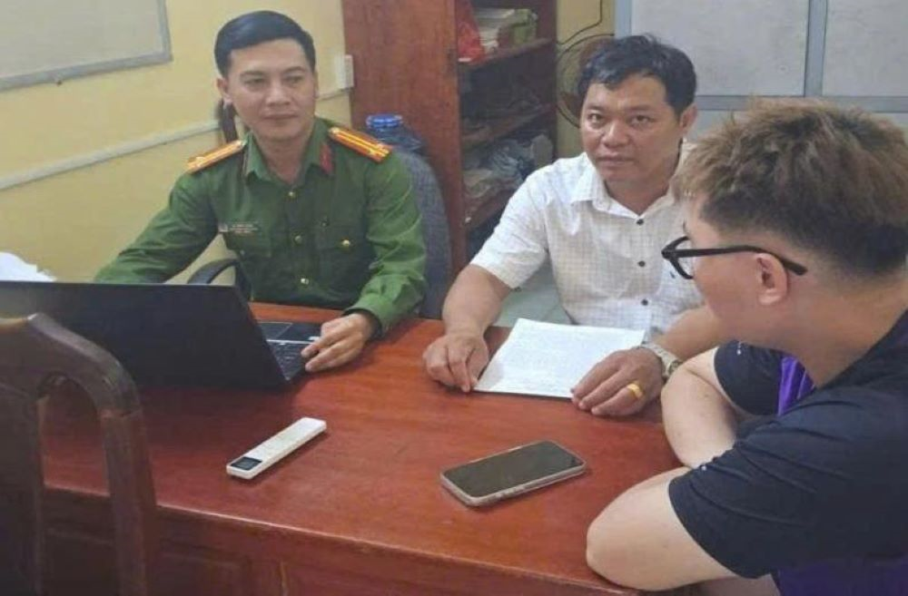 Cá sấu xuất hiện trên sông Tiểu Cần là hình ảnh do AI tạo dựng