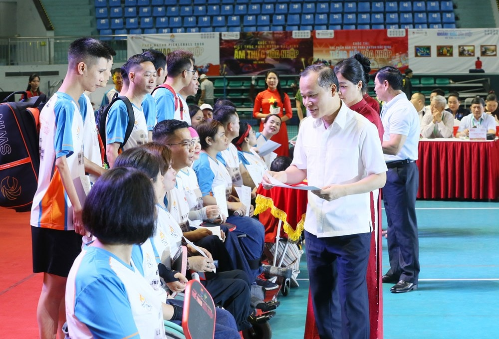 Khai mạc chuỗi Giải Para Natuh Pickleball Bắc Ninh 2026