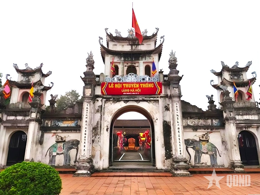 Đình làng Hà Hồi gắn với chiến công hiển hách