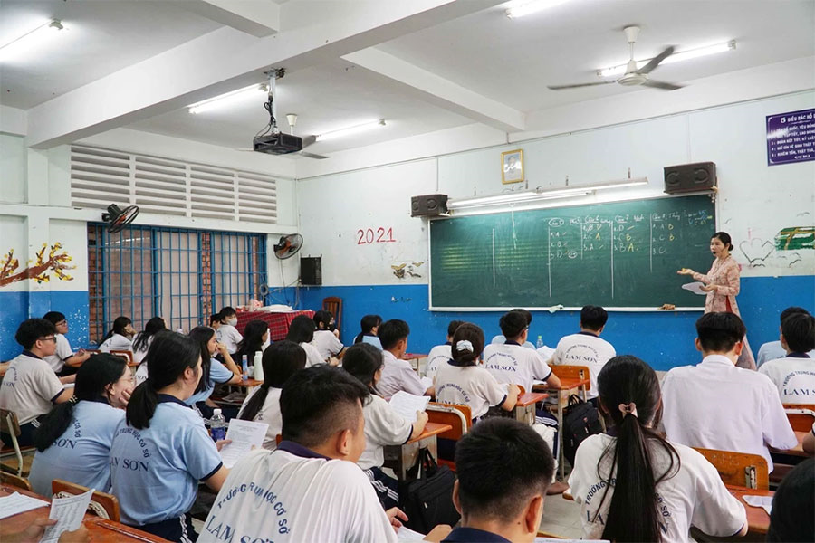 Thành phố Hồ Chí Minh: Gần 90% học sinh lớp 9 đăng ký thi tuyển lớp 10 trung học phổ thông công lập