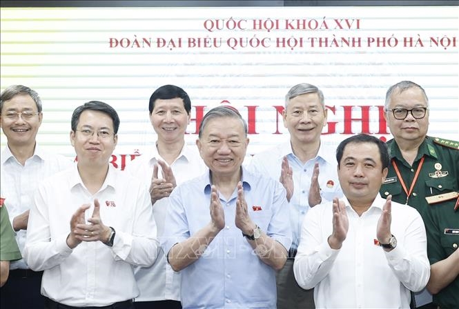Tổng B&iacute; thư, Chủ tịch nước T&ocirc; L&acirc;m: Mở ra cơ hội lớn để H&agrave; Nội bứt ph&aacute;, ph&aacute;t triển xứng tầm hơn