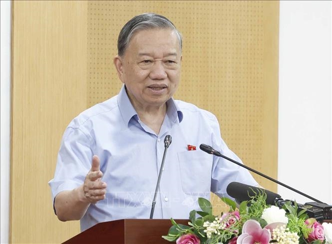 Tổng B&iacute; thư, Chủ tịch nước T&ocirc; L&acirc;m: Mở ra cơ hội lớn để H&agrave; Nội bứt ph&aacute;, ph&aacute;t triển xứng tầm hơn
