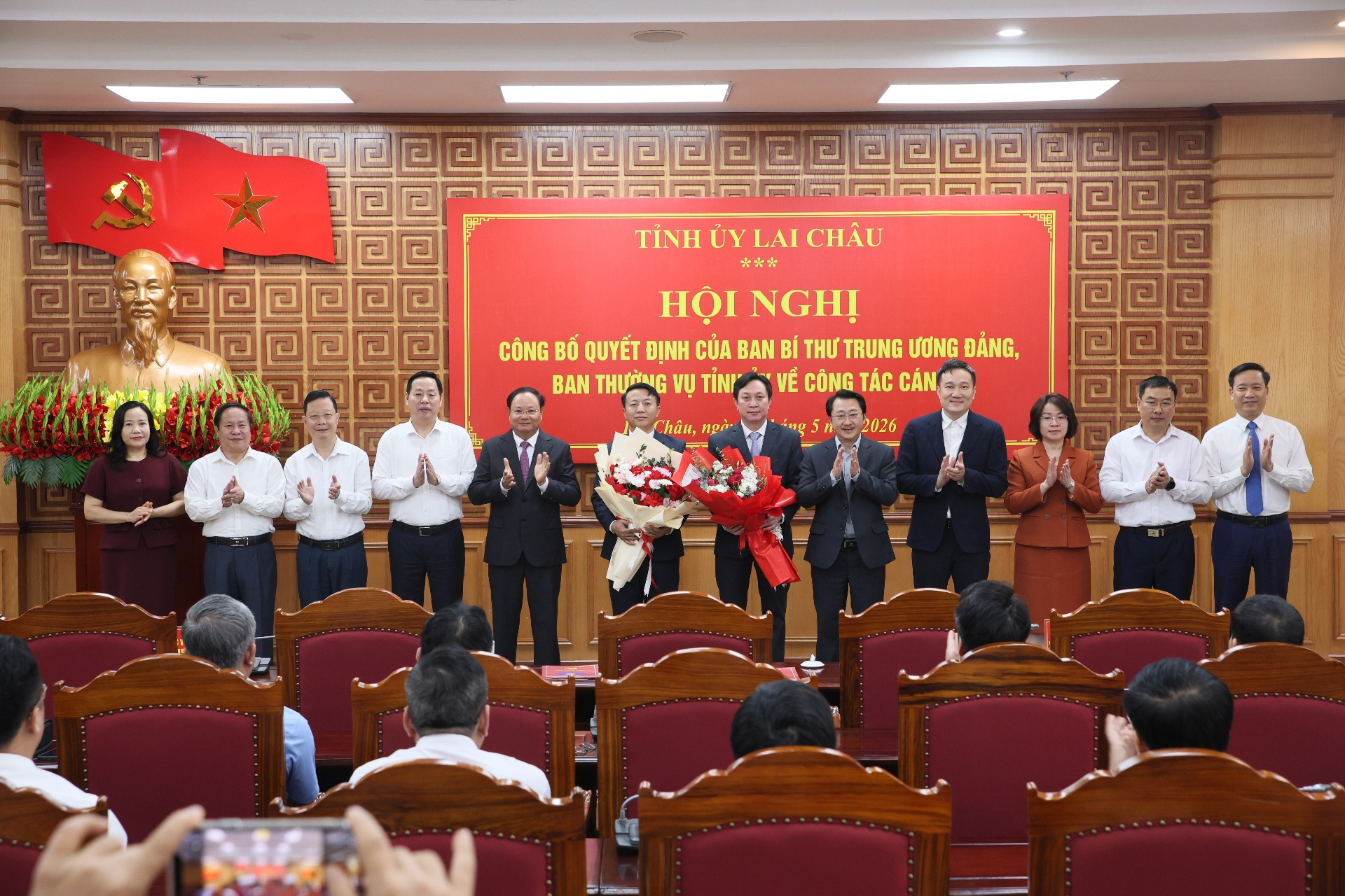 Công bố quyết định chuẩn y Chủ nhiệm Ủy ban Kiểm tra Tỉnh ủy Lai Châu