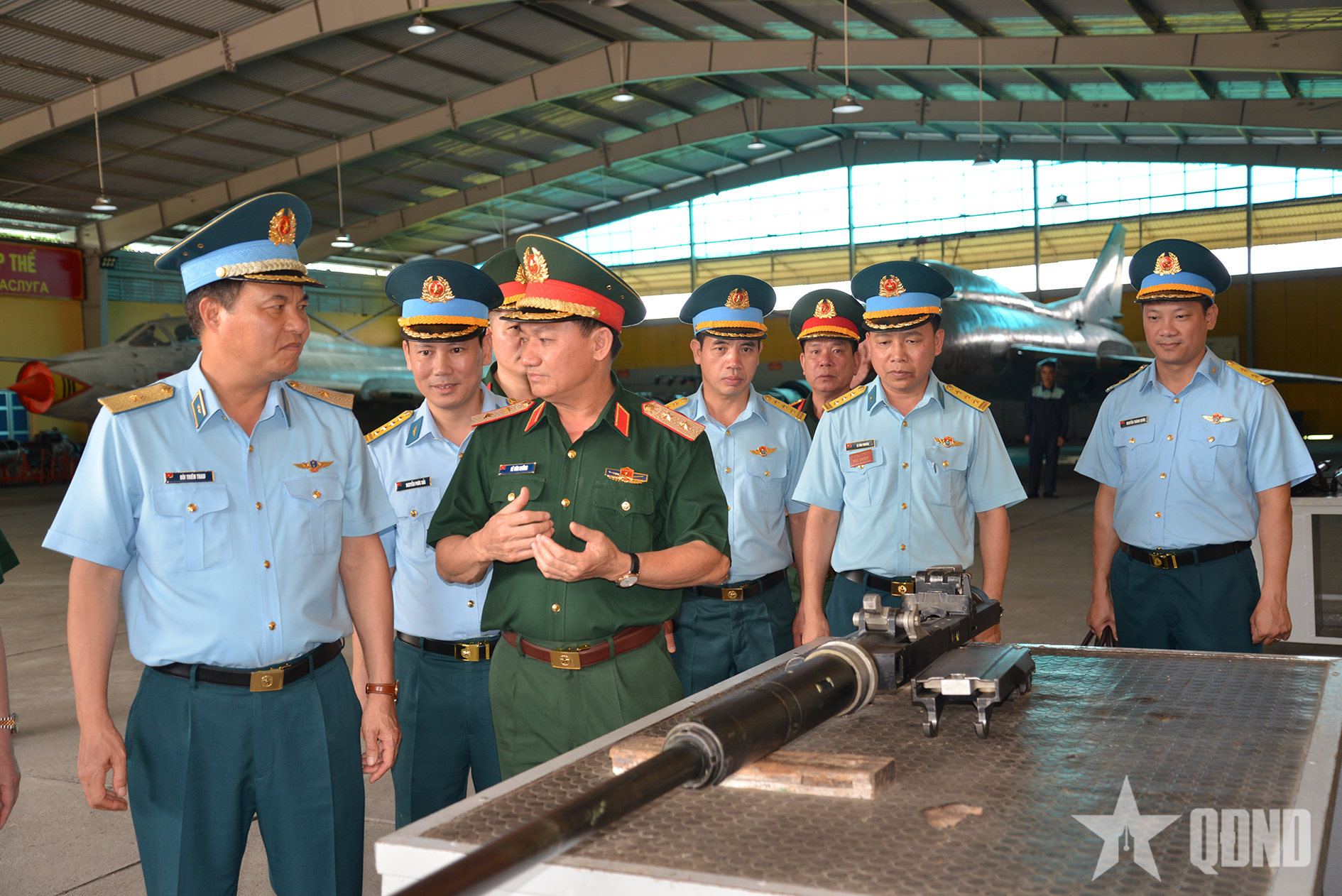 Bộ Tổng Tham mưu kiểm tra công tác huấn luyện, giáo dục và đào tạo tại Học viện Phòng không - Không quân