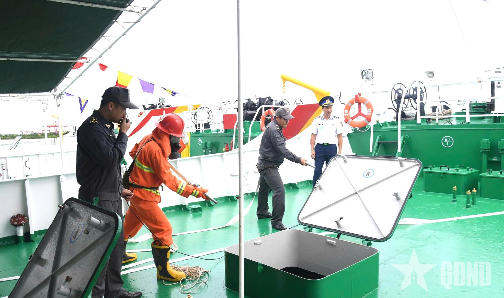 Chi đội Kiểm ngư số 3 hưởng ứng Tháng hành động về an toàn, vệ sinh lao động