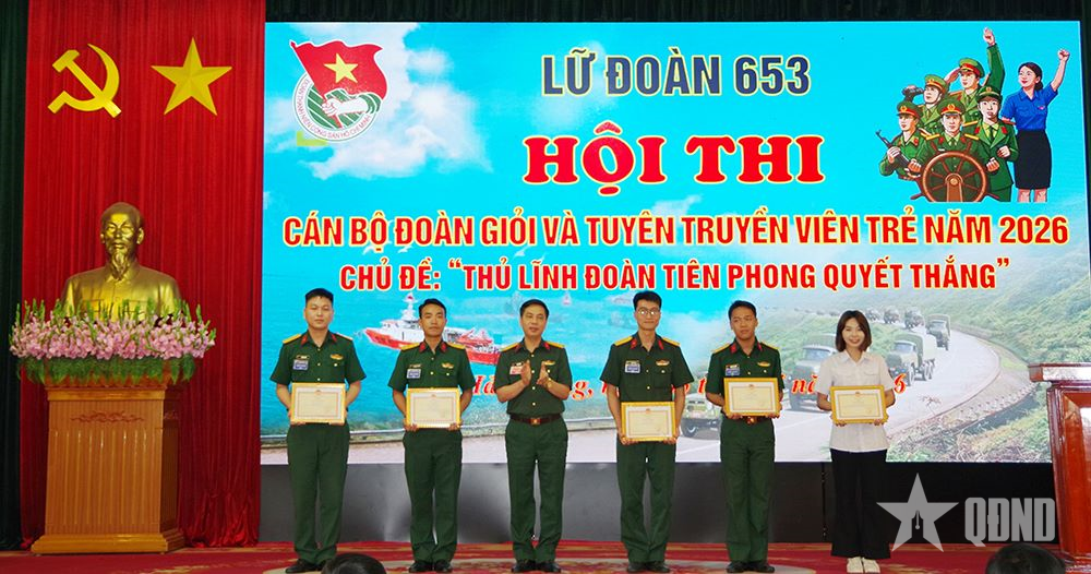Hội thi cán bộ Đoàn giỏi và Tuyên truyền viên trẻ năm 2026