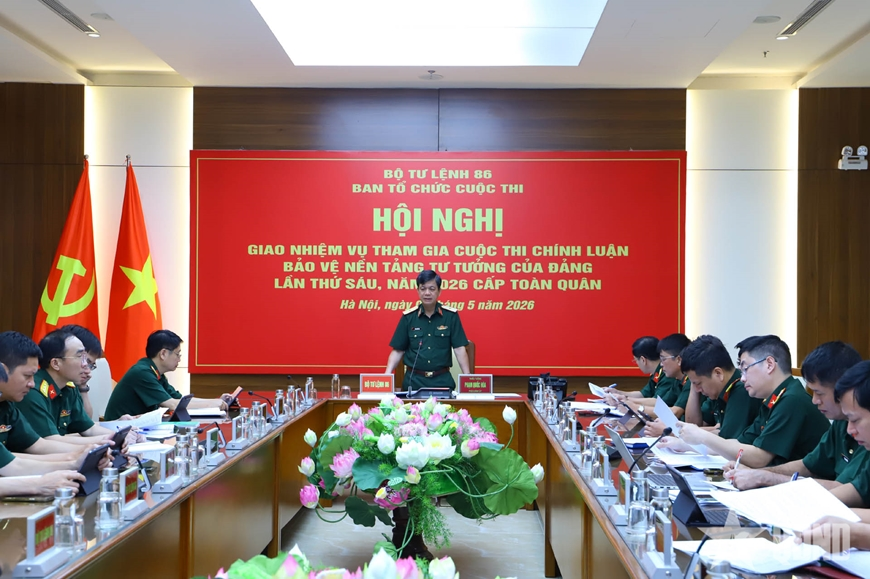 Bộ tư lệnh 86: Nâng cao chất lượng tác phẩm tham gia Cuộc thi chính luận bảo vệ nền tảng tư tưởng của Đảng