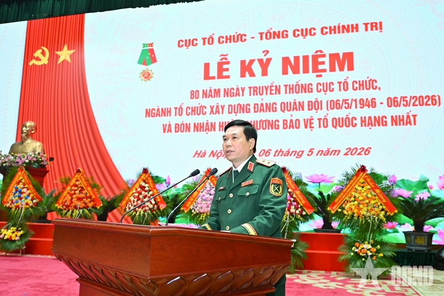 Cục Tổ chức kỷ niệm 80 năm Ngày truyền thống và đón nhận Huân chương Bảo vệ Tổ quốc hạng Nhất