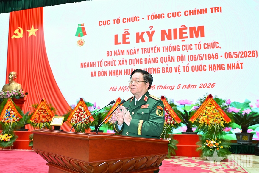 Cục Tổ chức kỷ niệm 80 năm Ngày truyền thống và đón nhận Huân chương Bảo vệ Tổ quốc hạng Nhất