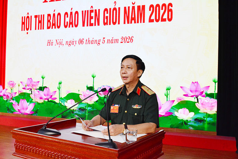 Học viện Hậu cần khai mạc Hội thi Báo cáo viên giỏi năm 2026