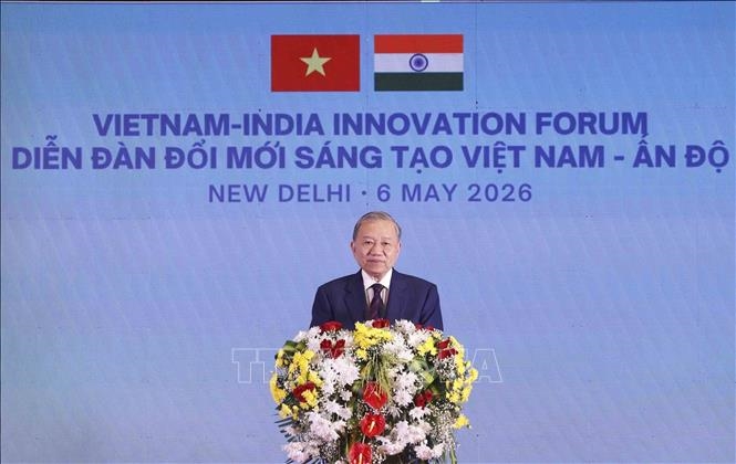 Tổng B&iacute; thư, Chủ tịch nước T&ocirc; L&acirc;m: Việt Nam - Ấn Độ x&acirc;y dựng c&aacute;c kh&ocirc;ng gian hợp t&aacute;c mới về khoa học, c&ocirc;ng nghệ