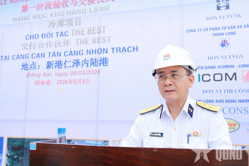 Công ty cổ phần Đại lý Giao nhận vận tải Xếp dỡ Tân Cảng bàn giao dự án kho hàng tại ICD Tân Cảng Nhơn Trạch giai đoạn 1