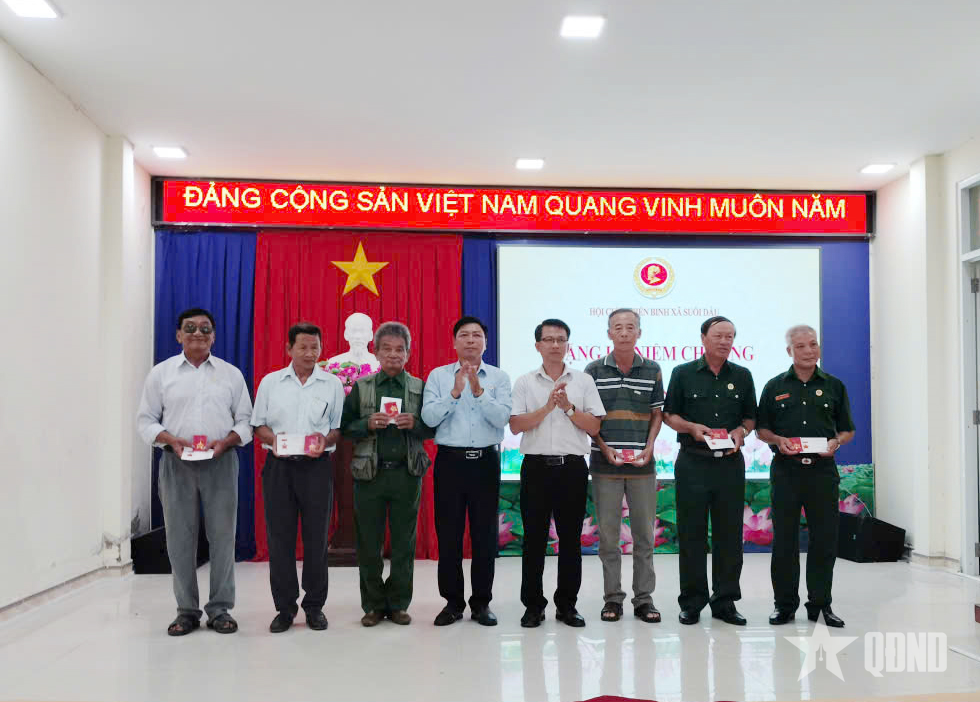 Hội Cựu chiến binh xã Suối Dầu (Khánh Hoà): Tỏa sáng phẩm chất Bộ đội Cụ Hồ trên các mặt trận


