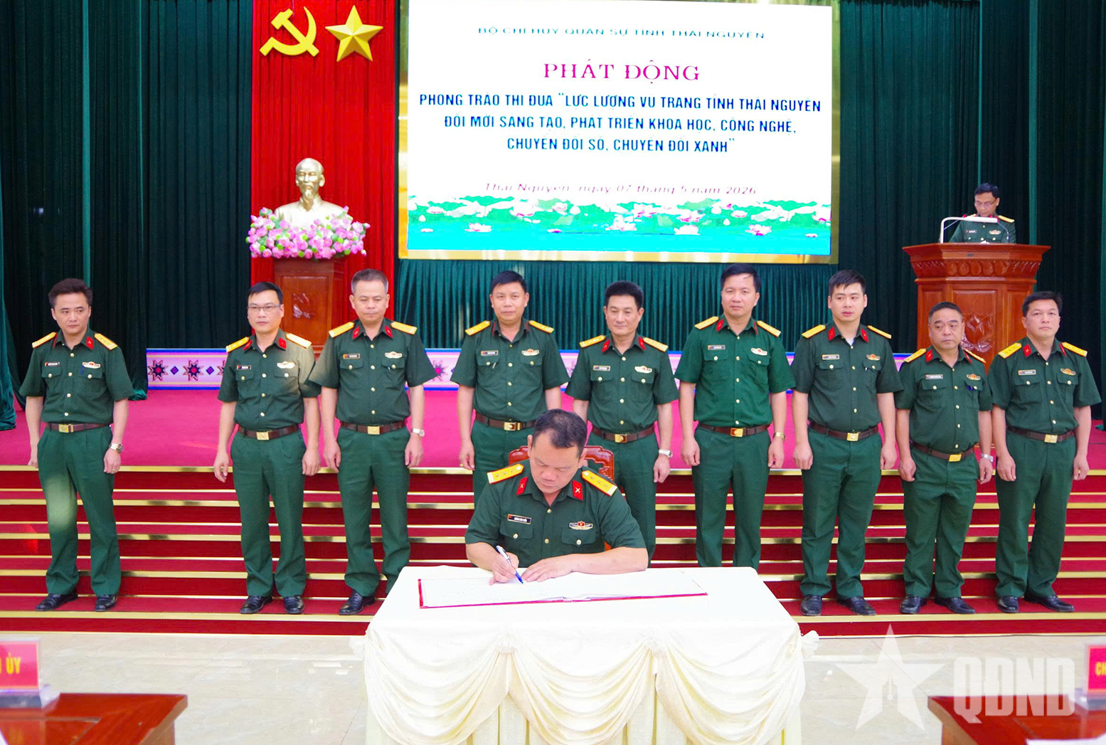 LLVT tỉnh Thái Nguyên thi đua phát triển khoa học, công nghệ, chuyển đổi số

