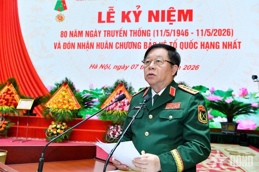 Văn ph&ograve;ng Tổng cục Ch&iacute;nh trị kỷ niệm 80 năm Ng&agrave;y truyền thống v&agrave; đ&oacute;n nhận Hu&acirc;n chương Bảo vệ Tổ quốc hạng Nhất