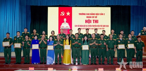 Tuổi trẻ Trường Cao đẳng Hậu cần 2 thi tài tuyên truyền