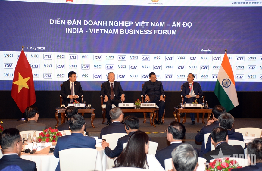 Tổng B&iacute; thư, Chủ tịch nước T&ocirc; L&acirc;m dự Diễn đ&agrave;n doanh nghiệp Việt Nam - Ấn Độ