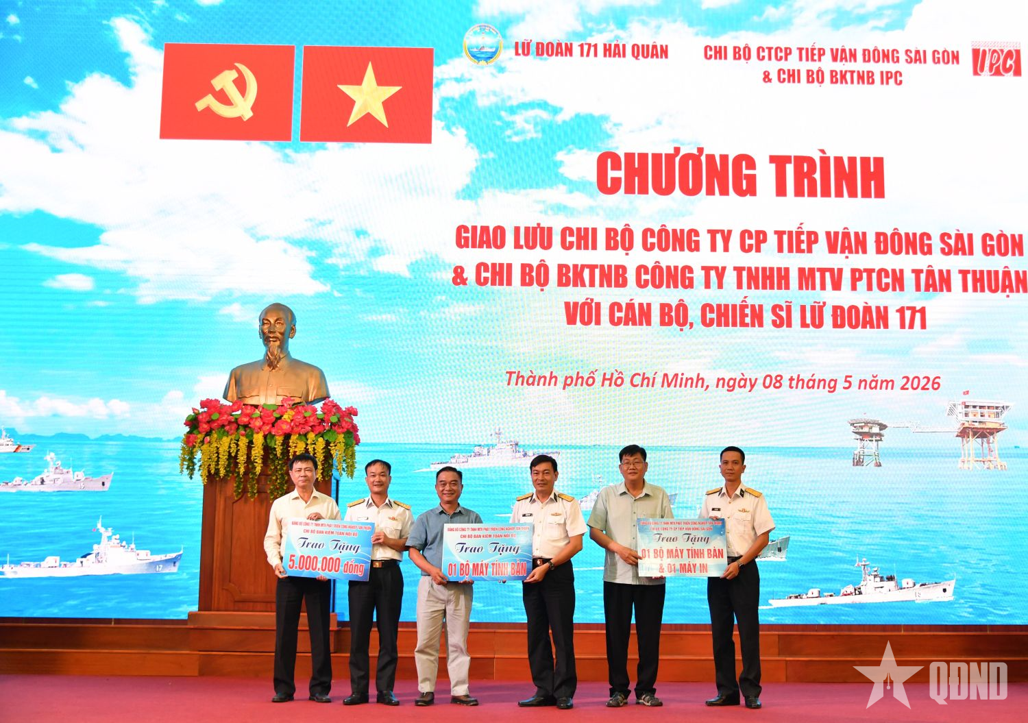 Lữ đoàn 171 Hải quân gắn kết tình quân dân trên địa bàn đóng quân