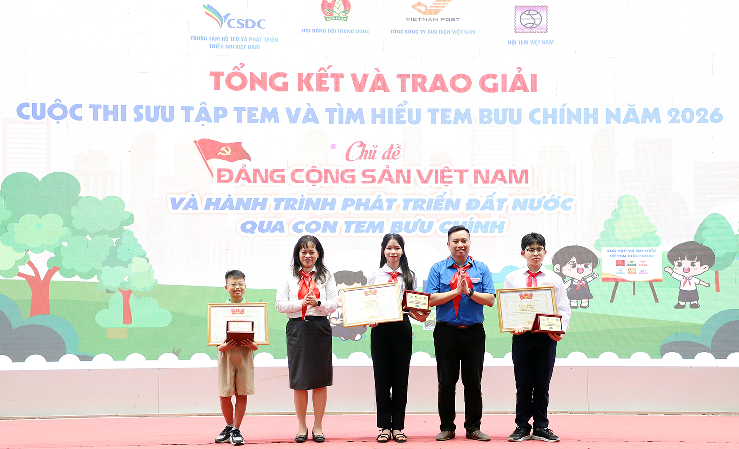 Tổng kết, trao giải Cuộc thi sưu tập và tìm hiểu tem bưu chính năm 2026