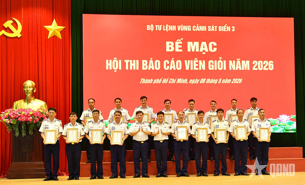 Bộ tư lệnh Vùng Cảnh sát biển 3 nâng cao chất lượng đội ngũ báo cáo viên
