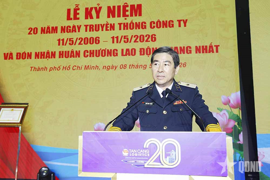 Công ty Cổ phần Đại lý giao nhận vận tải xếp dỡ Tân Cảng đón nhận Huân chương Lao động hạng Nhất
