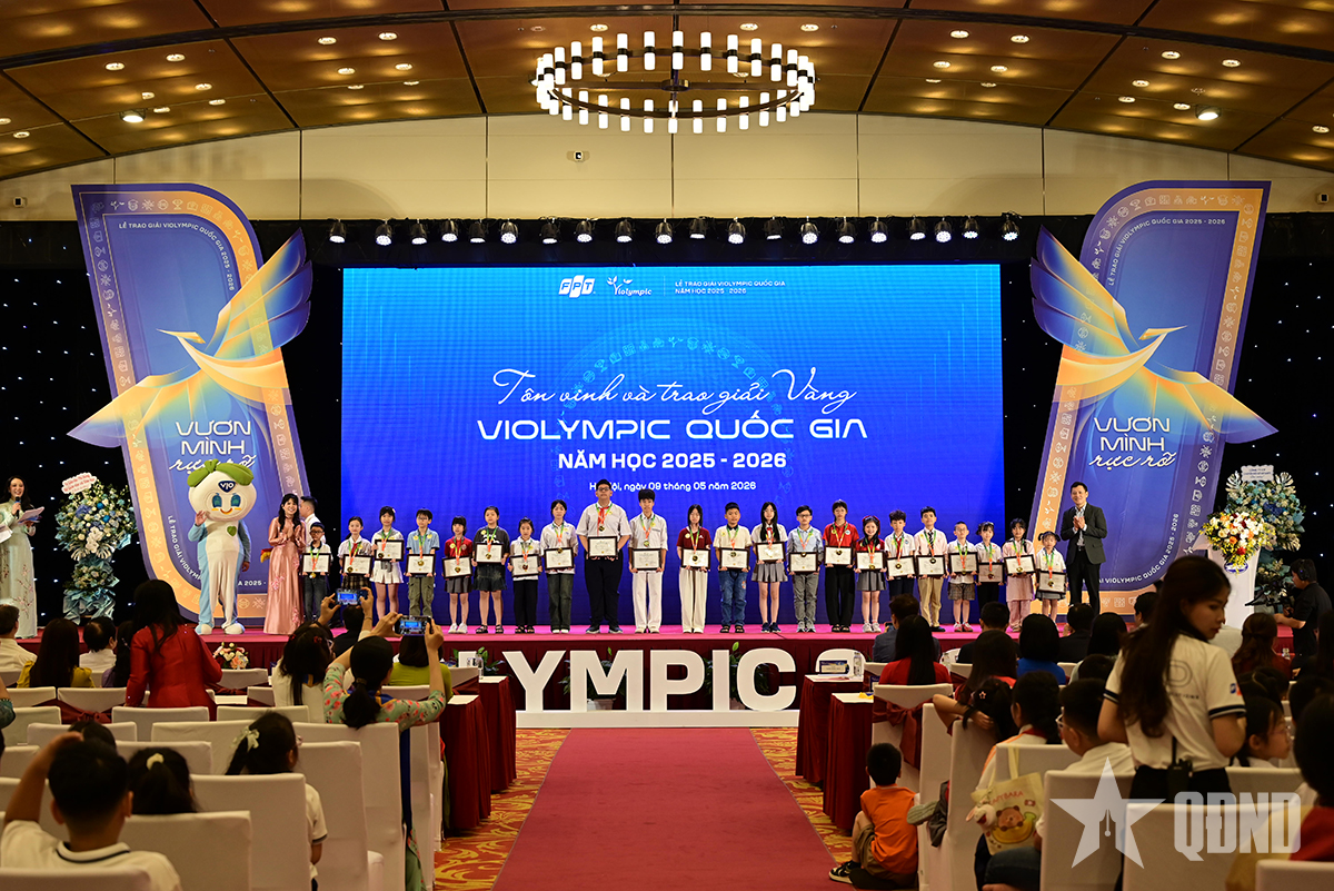 Giải Violympic năm học 2025–2026: Tôn vinh hành trình chinh phục tri thức của học sinh Việt 