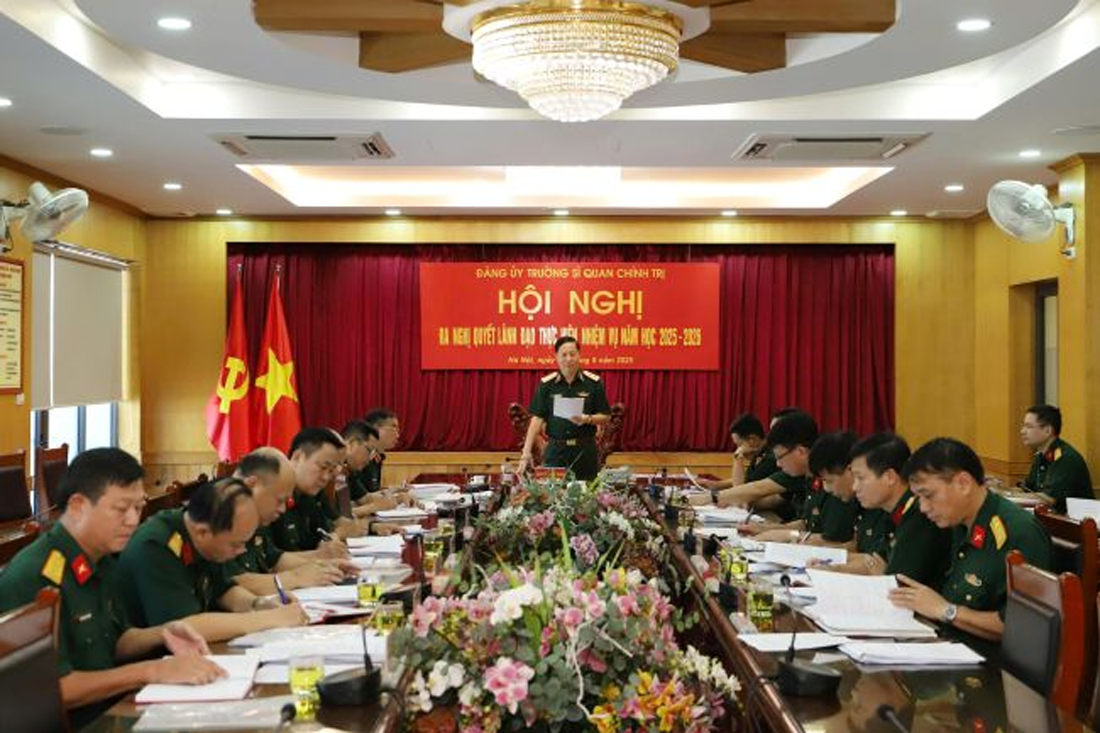 Tăng cường quản lý các mối quan hệ xã hội của học viên đào tạo sĩ quan cấp phân đội