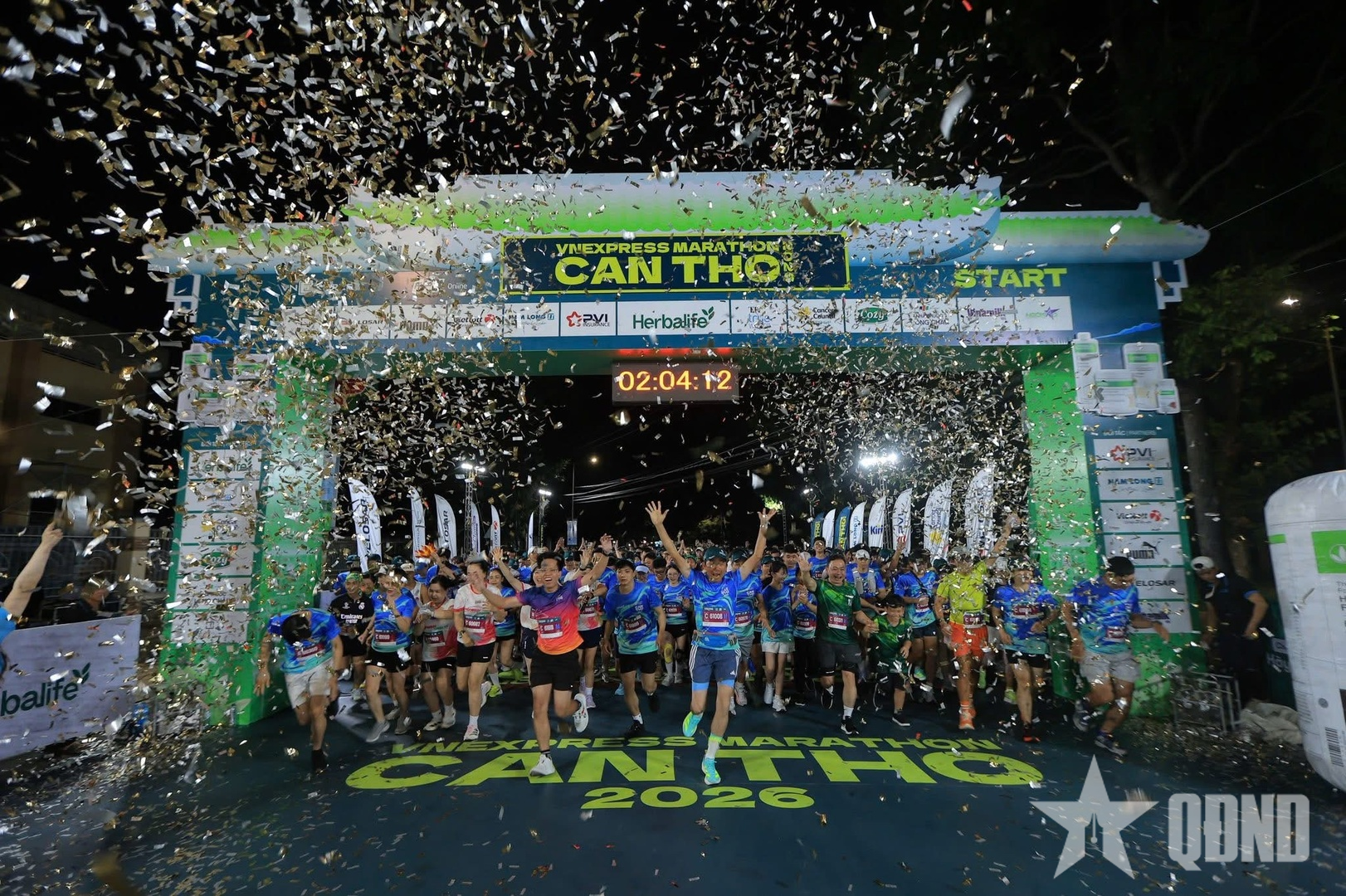 Hơn 10.000 vận động viên tranh tài tại VnExpress Marathon Cần Thơ 2026