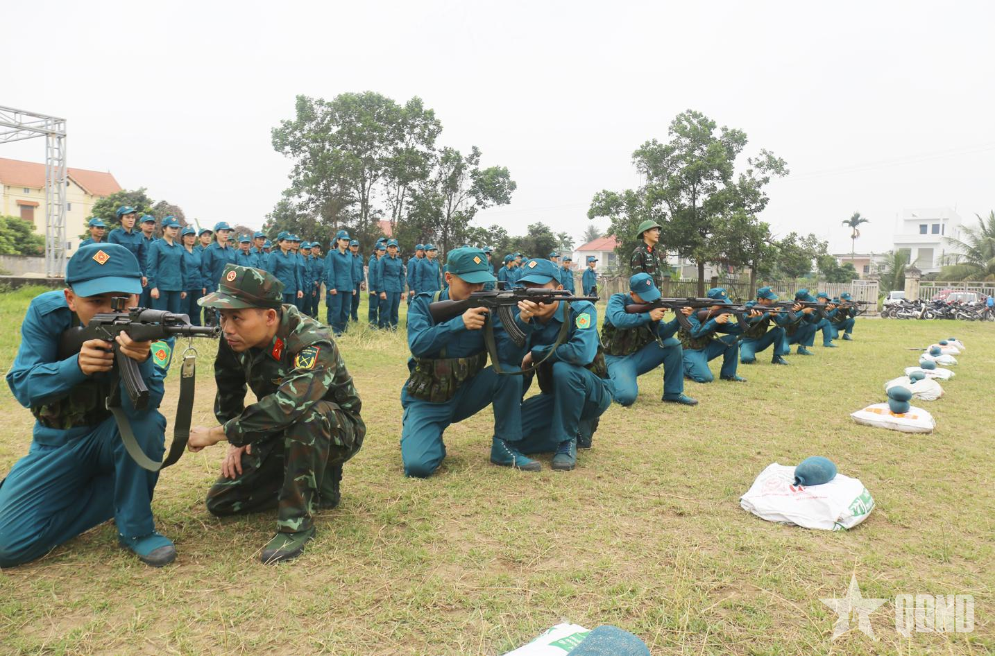 Chủ động, linh hoạt trong huấn luyện dân quân năm thứ nhất