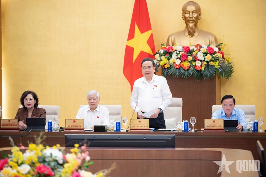 Chủ tịch Quốc hội Trần Thanh Mẫn: Kh&ocirc;ng để khoảng trống ph&aacute;p luật, luật c&oacute; hiệu lực phải thực hiện được ngay