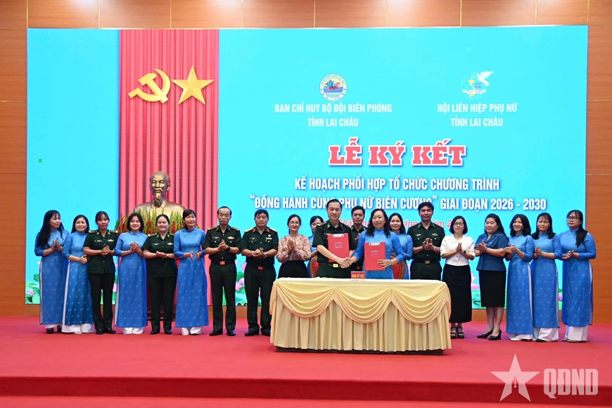 Lai Châu: Ký kết Chương trình “Đồng hành cùng Phụ nữ biên cương” giai đoạn 2026-2030 