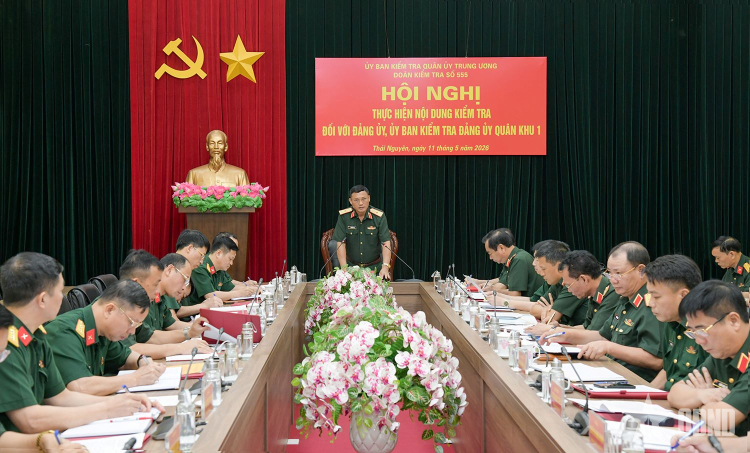 Tăng cường công tác kiểm tra, giám sát trong Đảng bộ Quân khu 1

