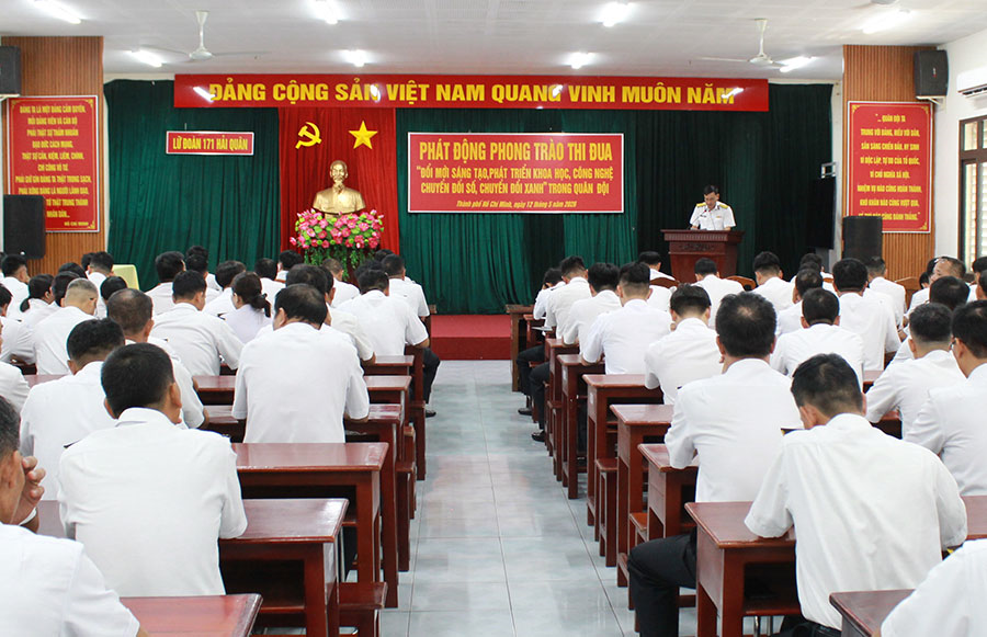 Lữ đoàn 171 đẩy mạnh phát triển khoa học, công nghệ, chuyển đổi số
