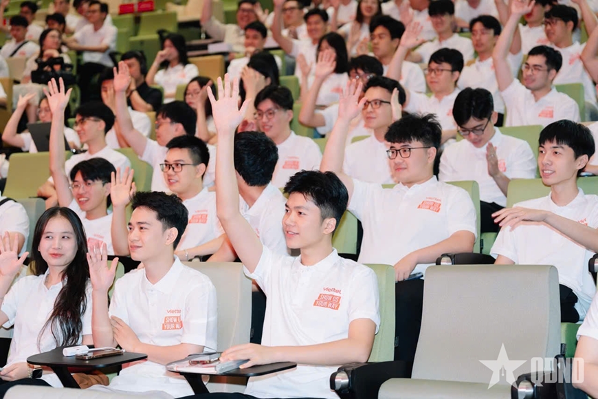 800 học vi&ecirc;n xuất sắc tham gia chương tr&igrave;nh nh&acirc;n t&agrave;i Viettel Talent 2026