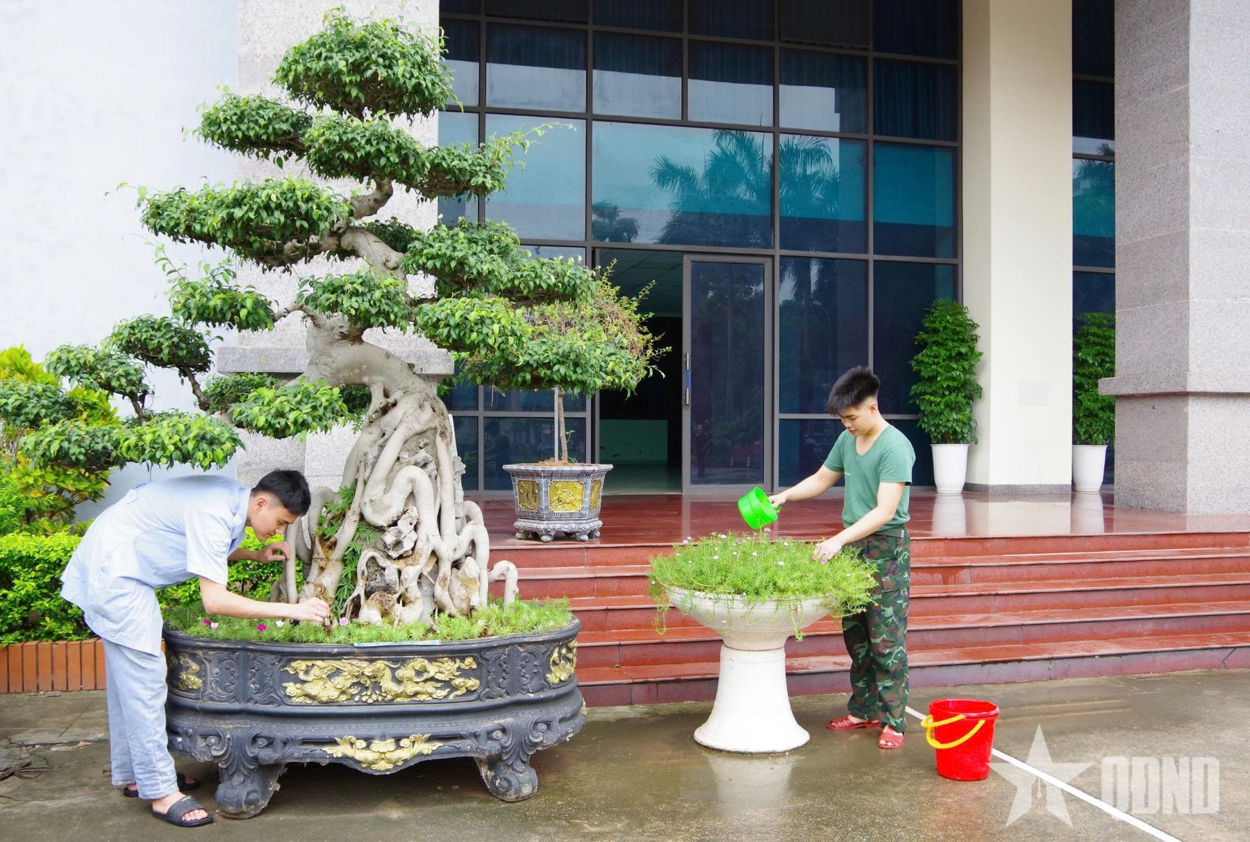 Hệ 5 (Học viện Chính trị): Sáng, xanh, sạch, đẹp
