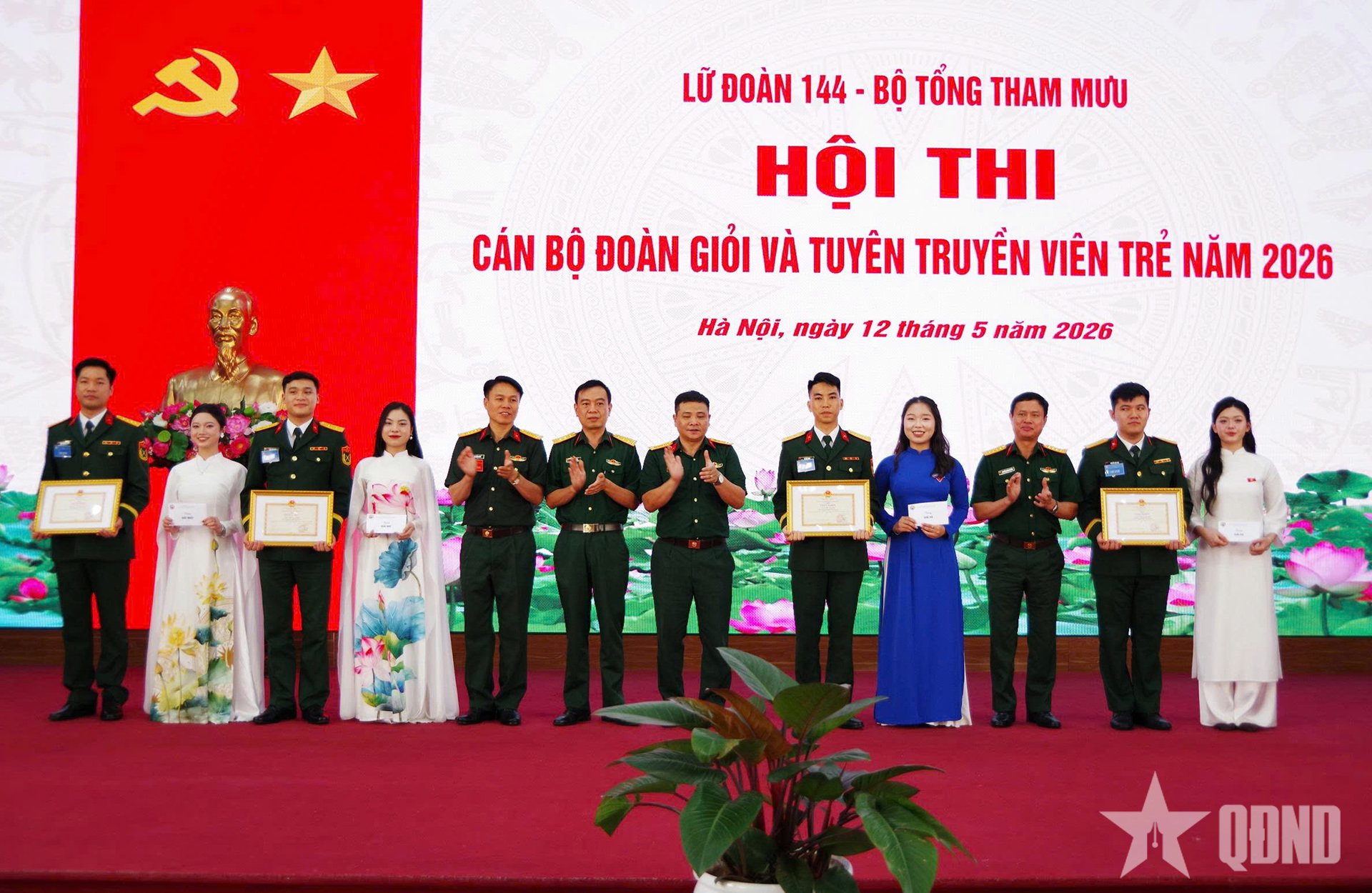 Lữ đoàn 144 tổ chức Hội thi tuyên truyền viên trẻ năm 2026