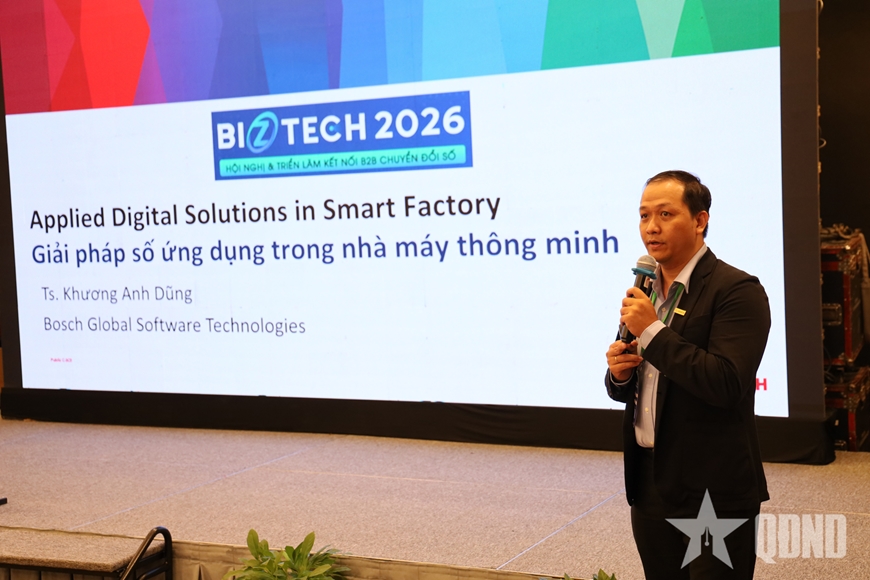 Doanh nghiệp tìm lời giải chuyển đổi số từ mô hình nhà máy thông minh