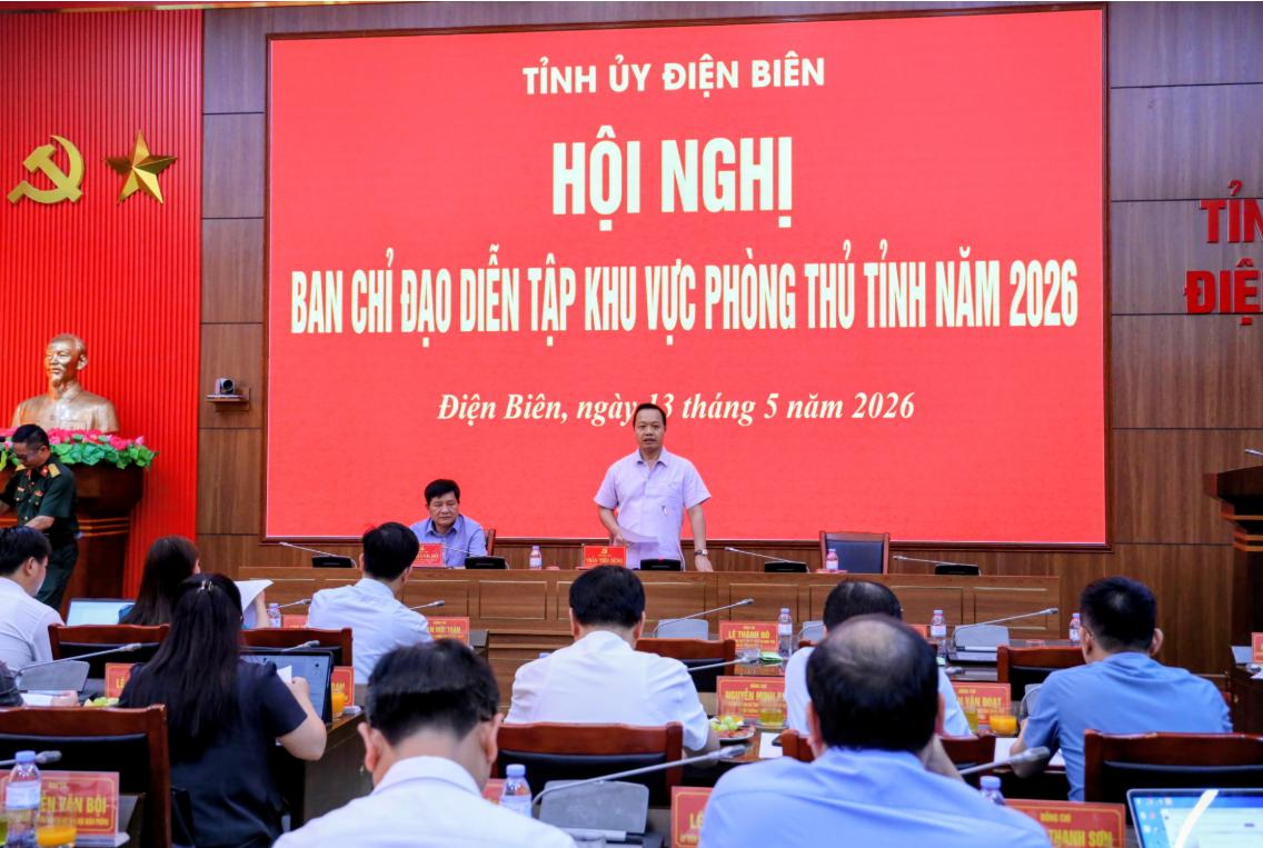 Điện Biên triển khai công tác chuẩn bị diễn tập khu vực phòng thủ tỉnh năm 2026