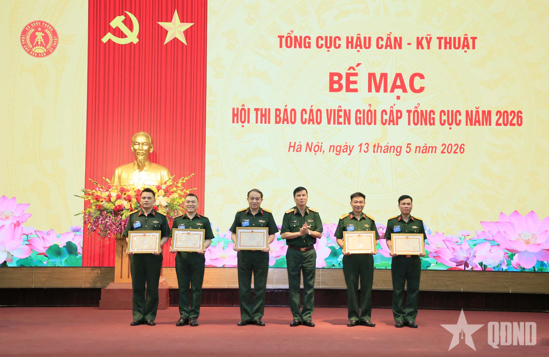 Tổng cục Hậu cần - Kỹ thuật bế mạc Hội thi báo cáo viên giỏi năm 2026
