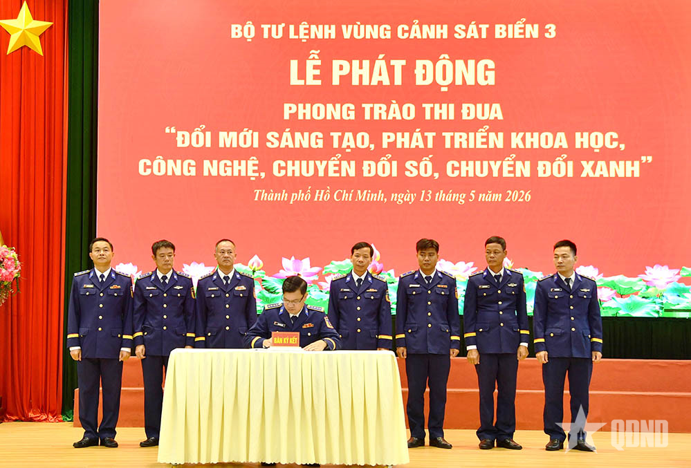 Vùng Cảnh sát biển 3 đẩy mạnh ứng dụng khoa học, công nghệ và chuyển đổi số
