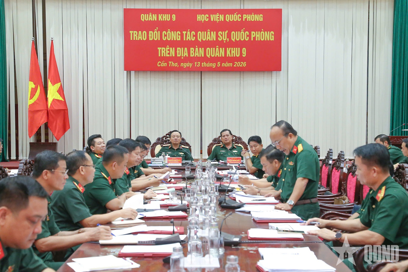 Học viện Quốc phòng trao đổi kinh nghiệm thực tiễn về công tác quân sự, quốc phòng