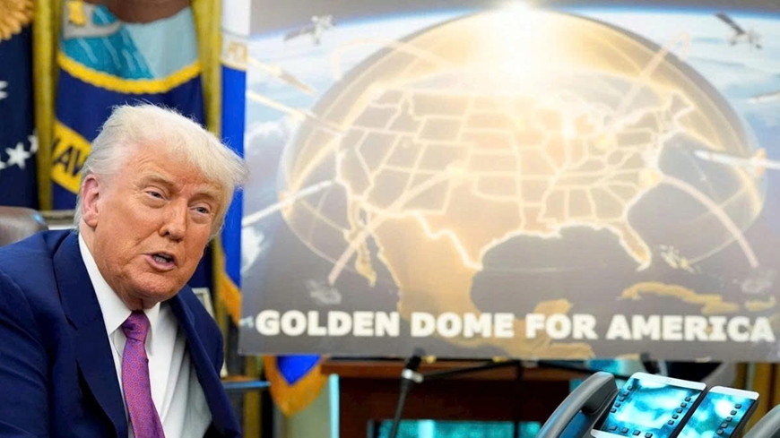 Dự &aacute;n &ldquo;V&ograve;m V&agrave;ng&rdquo; của Tổng thống Mỹ Donald Trump c&oacute; thể ti&ecirc;u tốn 1.200 tỷ USD