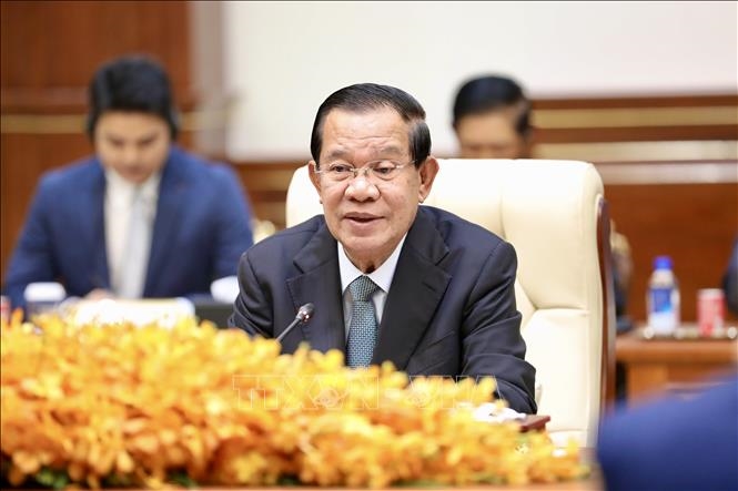 Đồng chí Trịnh Văn Quyết, Ủy viên Bộ Chính trị, Bí thư Trung ương Đảng, Trưởng ban Tuyên giáo và Dân vận Trung ương thăm và làm việc tại Campuchia