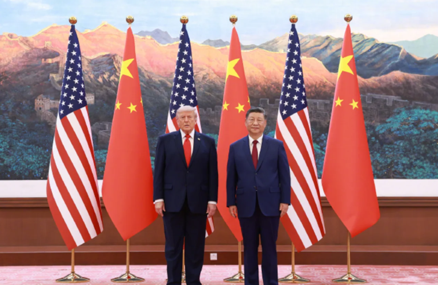 Chủ tịch Trung Quốc Tập Cận Bình và Tổng thống Mỹ Donald Trump hội đàm song phương