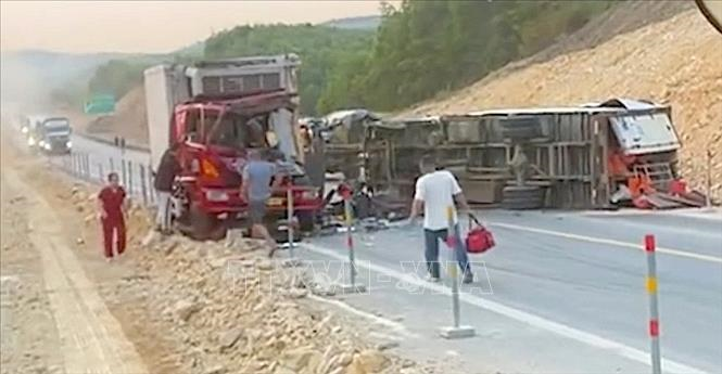 Quảng Trị: Tai nạn giao thông nghiêm trọng trên cao tốc Cam Lộ - La Sơn