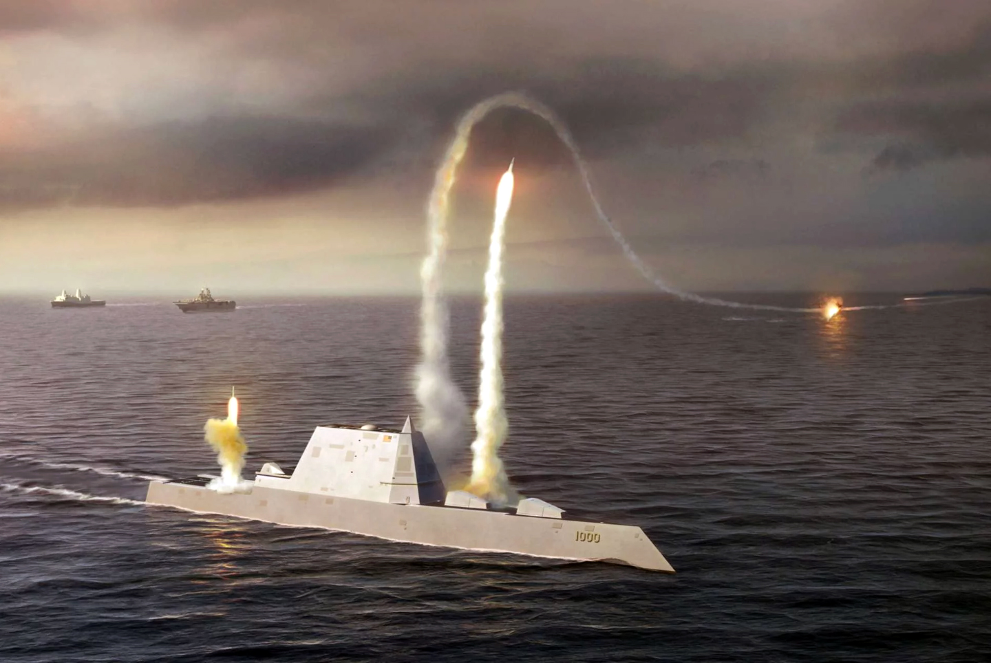 Quân sự thế giới hôm nay (14-5): Mỹ trang bị vũ khí siêu vượt âm cho khu trục hạm lớp Zumwalt