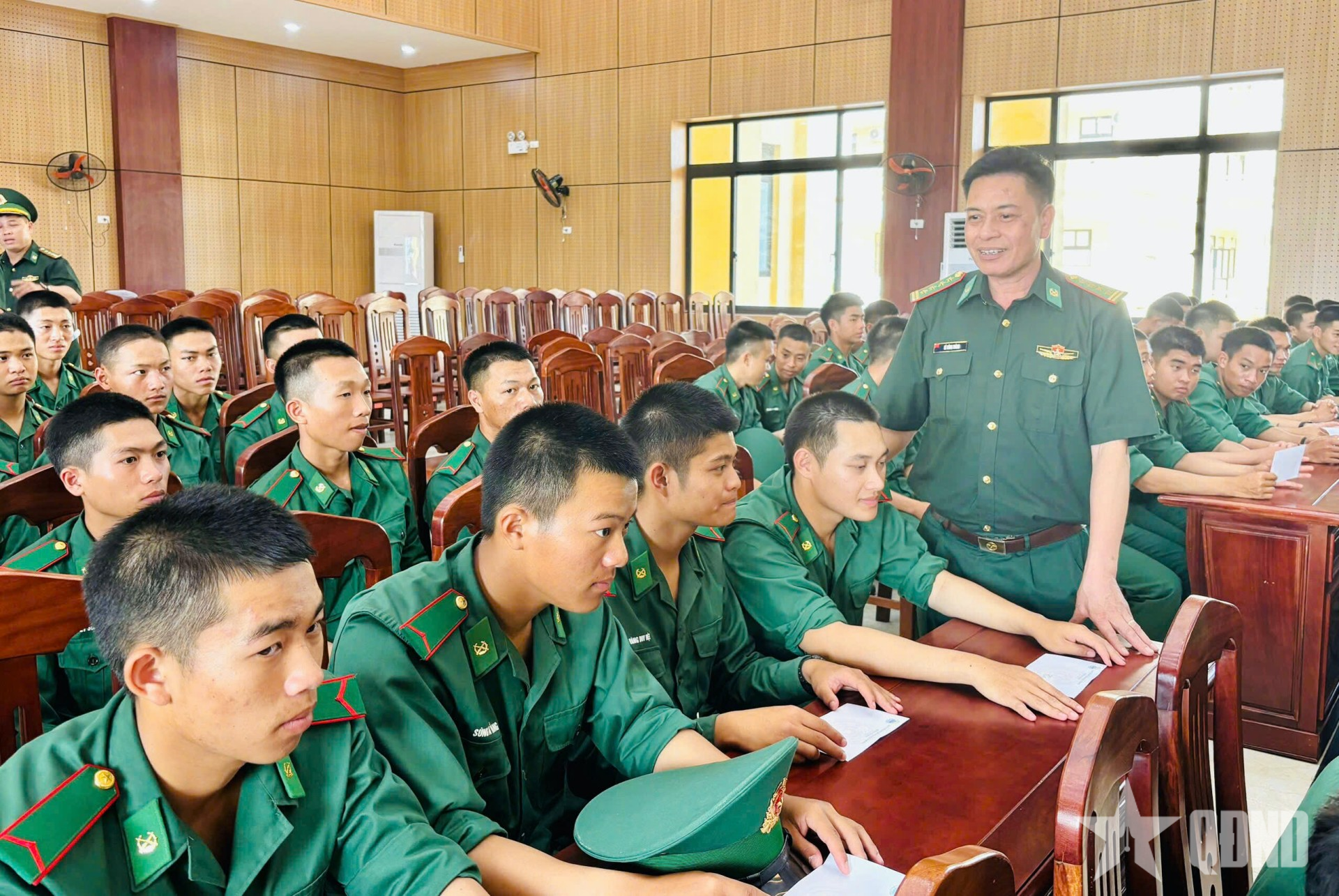 Bộ đội Biên phòng tỉnh Lai Châu gặp mặt chiến sĩ mới