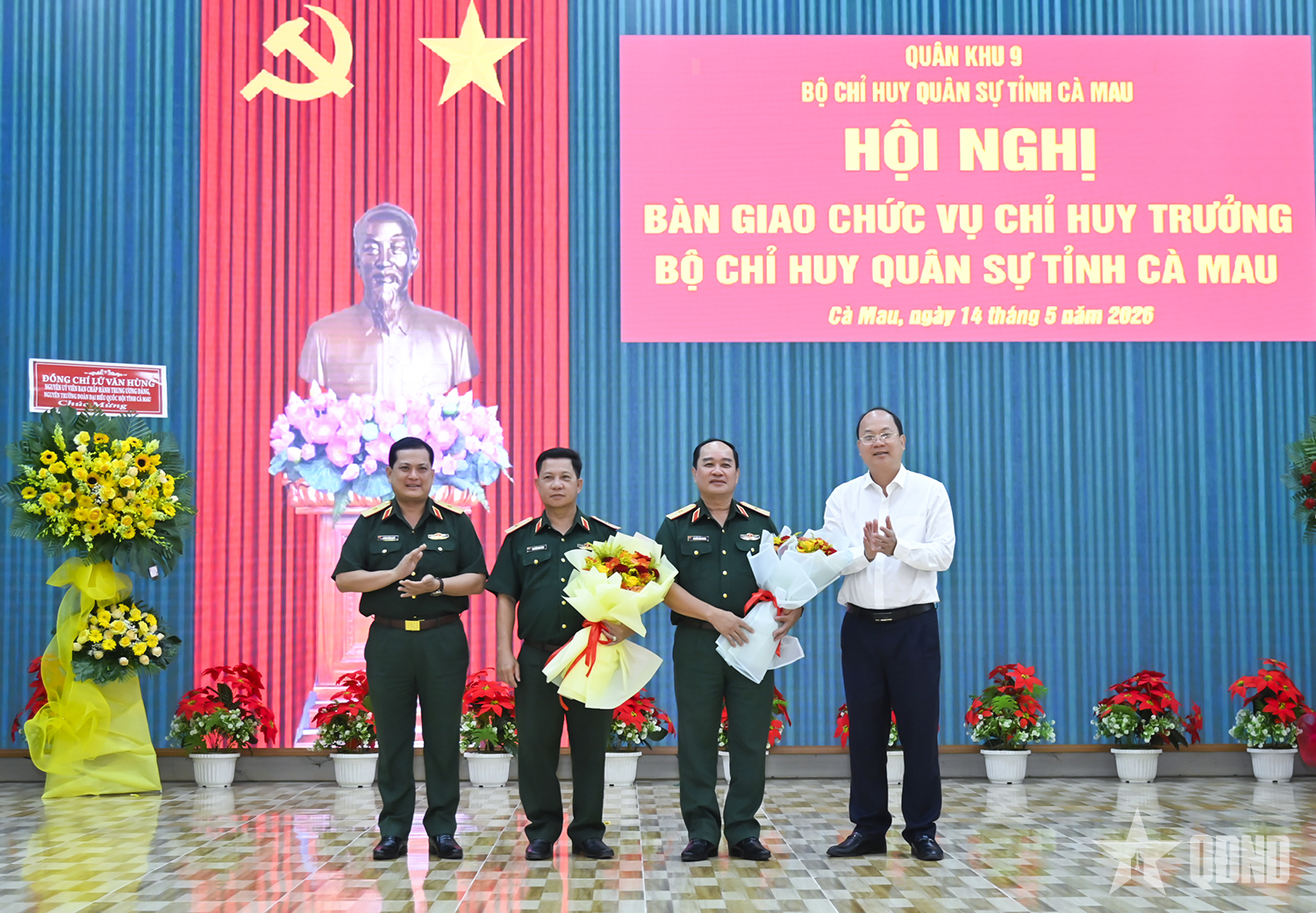 Thiếu tướng Nguyễn Văn Ngành giữ chức Chỉ huy trưởng Bộ CHQS tỉnh Cà Mau