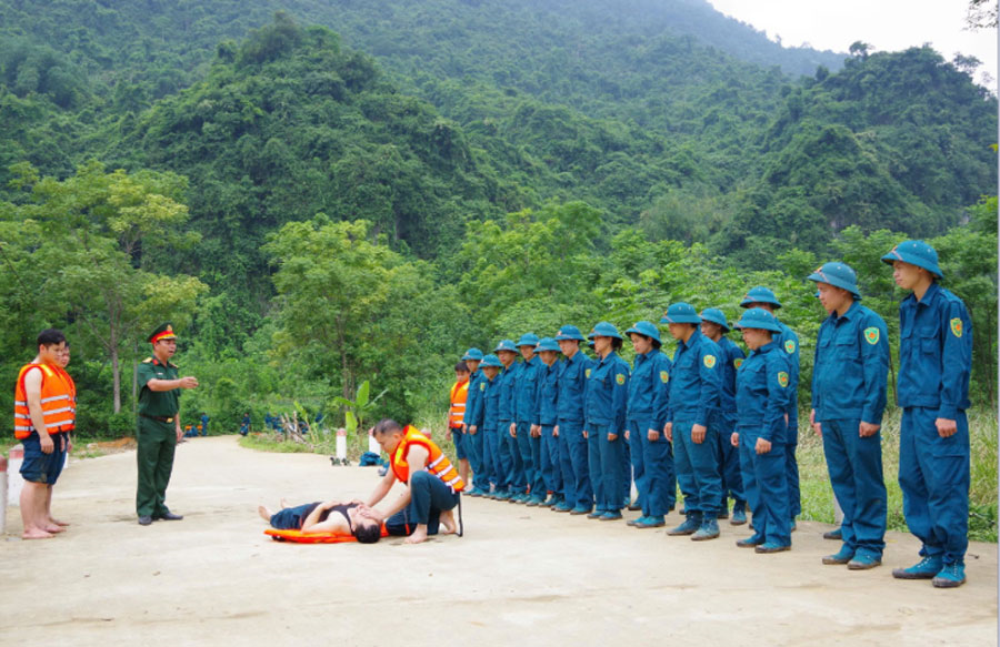 Quân đội với nhiệm vụ phòng, chống thiên tai, tìm kiếm cứu nạn: Thái Nguyên chủ động trong công tác ứng phó thiên tai